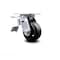 Service Caster 4 Inch Rubber on Steel Caster with Roller Bearing and Total Lock Brake SCC SCC-TTL30S420-RSR - alternate 1